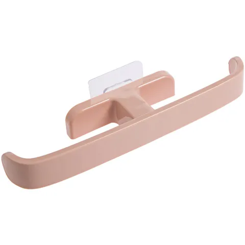 Wall Mounted Slipper Rack Plastic Shoe Holder Punch Free Storage Organizer For Bathroom Kitchen Door Back
