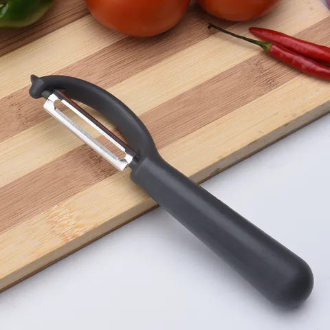 Multifunctional Fruit Vegetable Peeler Stainless Steel Blade Plastic Handle