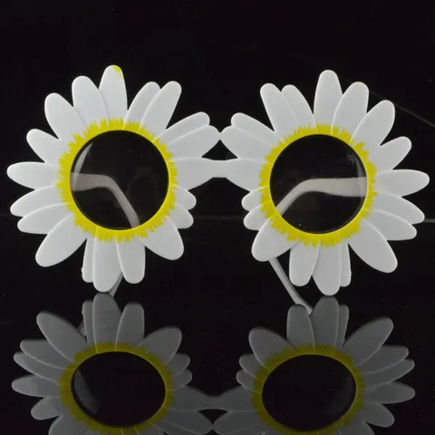 Occhiali da Festa Creativi a Girasole Divertenti Occhiali da Sole di Compleanno per Bambini Adulti Decorazione Festa Puntelli Foto