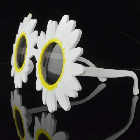 Occhiali da Festa Creativi a Girasole Divertenti Occhiali da Sole di Compleanno per Bambini Adulti Decorazione Festa Puntelli Foto