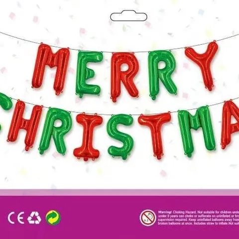 Merry Christmas Happy Halloween Letter Foil Balloons Aluminum Film Festive Party Decor Home Garland Hanging Decoration