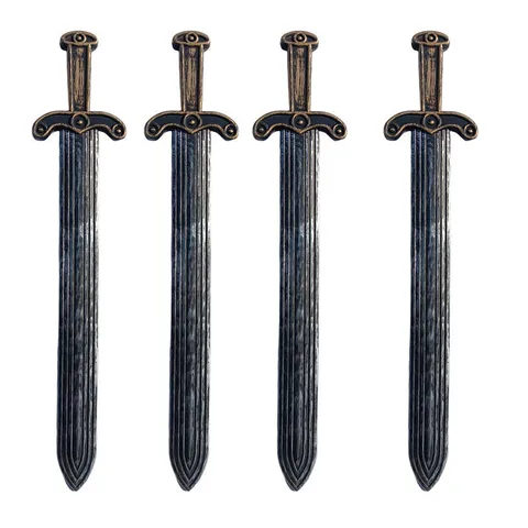 Antique Bronze Spartan Sword Plastic Cosplay Weapon Costume Prop For Halloween Party Stage Performance Toy Weapon