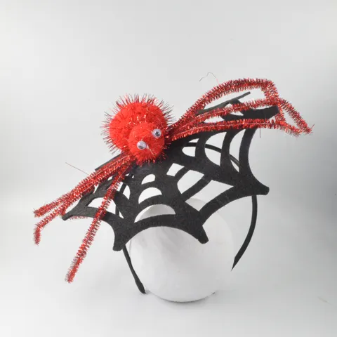 Cerchietto per Capelli con Ragnatela di Halloween Spaventoso Ragno Accessori per Capelli per Festa Mascherata Bambini Adulti Accessori per Costume Festivo Regalo