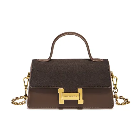 Borsa a Tracolla in Pelle Sintetica alla Moda da Donna Piccola Borsa Quadrata Minimalista Urbana Borsa a Spalla Chic Borsa a Mano Giornaliera