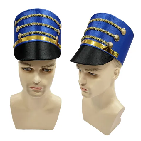 Sombrero de Disfraz de Soldado Cascanueces Chistera Británica Banda Musical Espectáculo Guardia Navidad Halloween Fiesta Accesorio