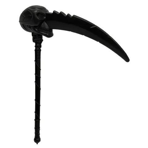 Halloween Plastic Grim Reaper Scythe Costume Toy Weapon Threaded Rod Death Sickle Props For Costume Party Event Decoration