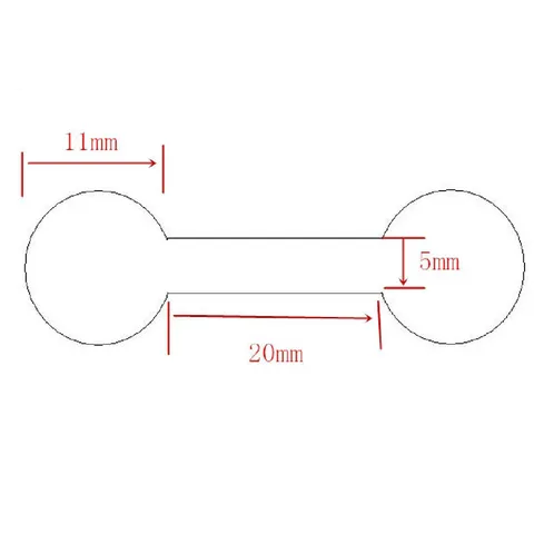 500 Pcs Per Roll Kraft Paper Jewelry Price Labels Dumbbell Shape Adhesive Tags For Rings Bracelets Necklaces Price Marking Labels
