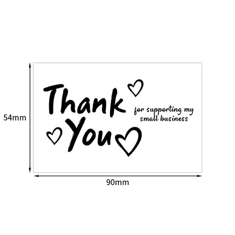 Minimalistisch Weiß Danke Karten Kunstdruckpapier Handschrift Schriftzug Grußkarten Für Geschenkverpackung Dekoration