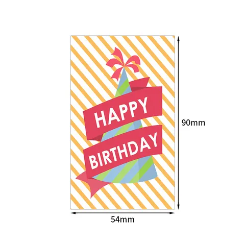 Creative Birthday Greeting Cards Cute Illustration Party Decorative Cards Fresh Style Gift Cards For Celebration