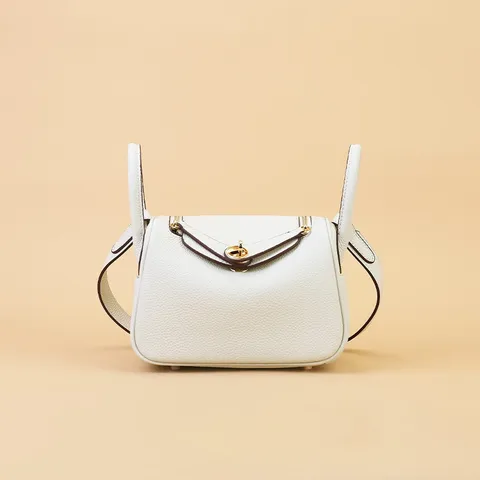 Women Leather Mini Crossbody Bag Top Handle Doctor Handbag Fashion Shoulder Bag With Gold Tone Hardware