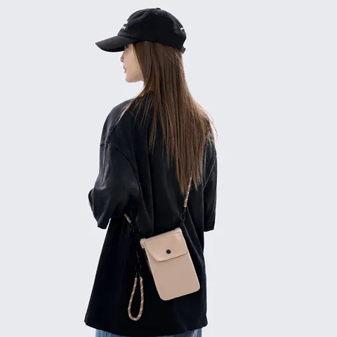 Mini Borsa a Tracolla Da Donna Leggera Tasche Multiple Borsa Cellulare Casual Poliestere Borsa a Spalla Viaggio