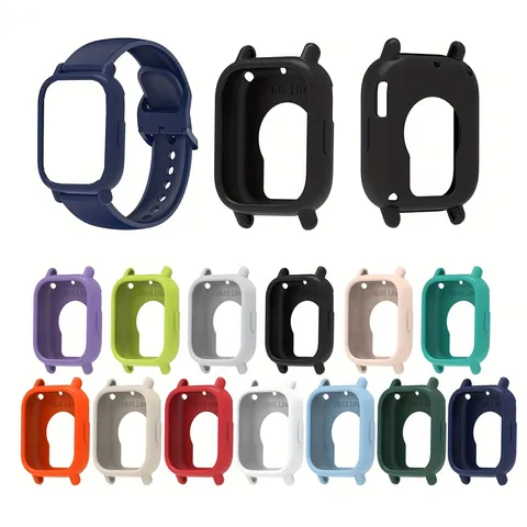 Coque de Protection Minimaliste en Silicone Pour Redmi Watch 5 Lite Active Souple Antichoc Accessoires de Montre