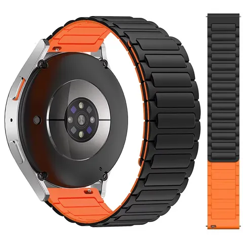 Universele Magnetische Siliconen Horlogeband Voor Samsung Huawei Smartwatch Tooling Stijl