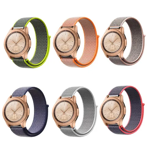 Universele Nylon Lus Gevlochten Sport Horloge Band Bandje Vervanging Voor Smartwatch Comfortabele Casual Accessoires