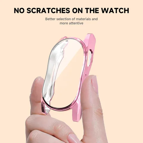 Galvanisiert TPU Schutzhülle Für Samsung Galaxy Watch 7 All-Inclusive Hohl Weiche Uhrenabdeckung Zubehör