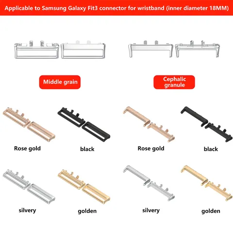 Stainless Steel Watch Band Connector Links Adapter For Smartwatch Metal Strap Replacement Parts