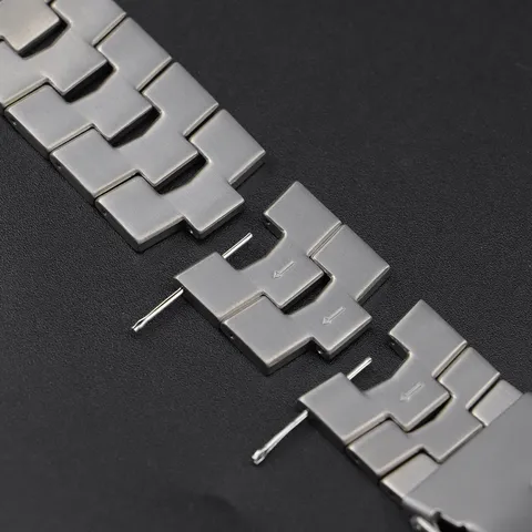 Lightweight Titanium Steel Watch Band For Samsung Galaxy Watch Replacement Strap Folding Clasp