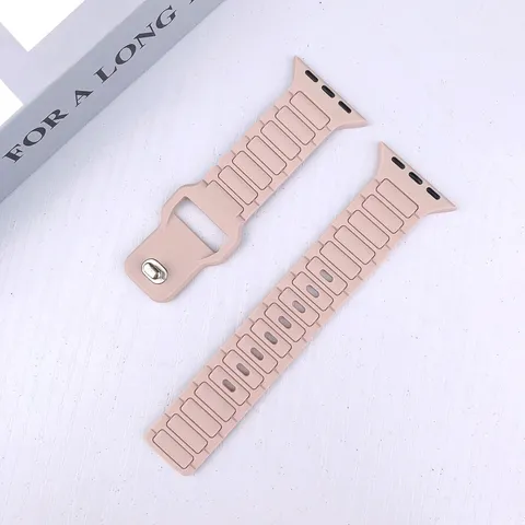 Silicone Watch Band Compatible With Smartwatch Ultra Series Replacement Strap Soft Waterproof Sports Wristband