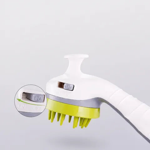 Haustier Duschbrause Mit Massagebürste Silikon Multifunktionales Hundepflege Werkzeug Handheld Badesprüher Für Haustiere
