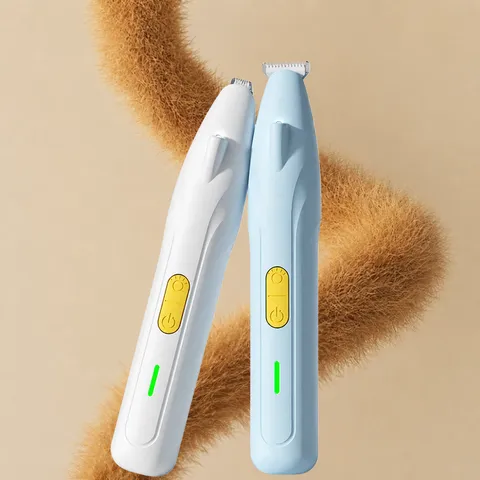 Pet Paw Hair Trimmer LED Electric Dog Cat Grooming Clipper Rechargeable Cordless Hair Removal Machine Pet Grooming Tool