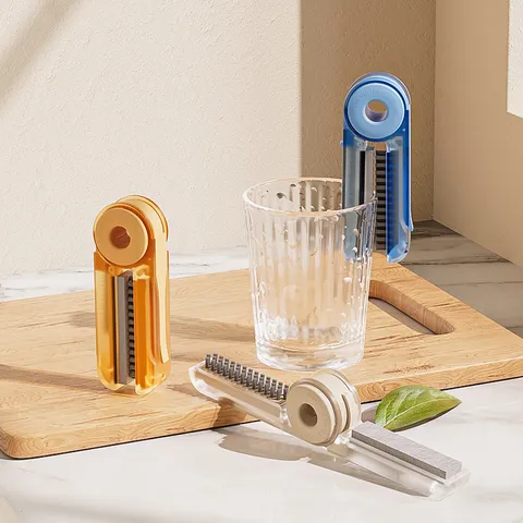 Cepillo de Limpieza Multifuncional Giratorio para Tapa de Taza y Botella para Cocina Limpieza Profunda