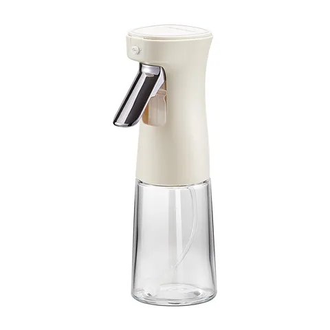 Household Kitchen Press Type Atomizing Oil Spray Bottle Glass Olive Oil Sprayer For Cooking BBQ Baking Salad