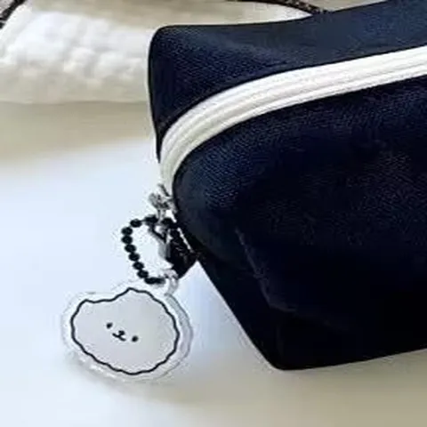 Llavero de Acrílico de Cachorro de Dibujos Animados Lindo Colgante de Bolso Kawaii Mascota Llavero Cadena Moda Adorno Colgante Regalo