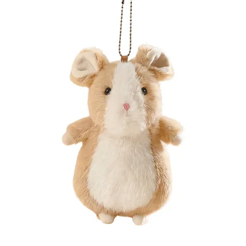 Carino Simulazione Topo Bambola di Peluche Ciondolo Morbido Guarigione Peluche Animale Giocattolo Borsa Sospesa Ornamento Regalo