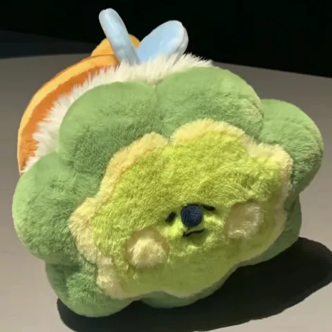 Carino e Divertente Peluche Ape Animale Imbottito Morbido Cartoon Bambola Cuscino Pianta Fiore Ape Giocattolo Decorazione Casa
