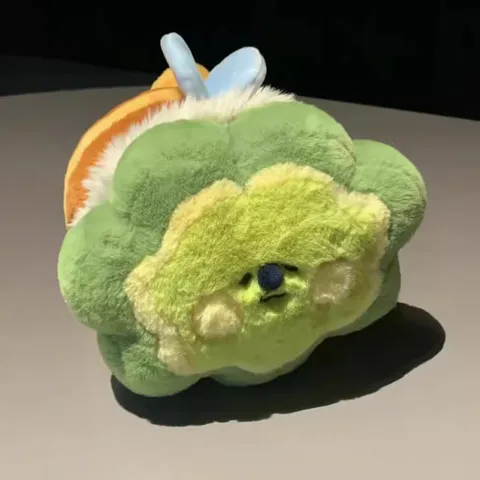 Carino e Divertente Peluche Ape Animale Imbottito Morbido Cartoon Bambola Cuscino Pianta Fiore Ape Giocattolo Decorazione Casa