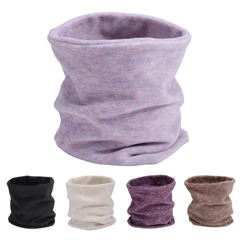 Winter Warme Polyester Nekwarmer Gebreide Sjaal Verdikte Winddichte Thermische Nekwarmer Unisex Buiten Fietsen Mode Sjaal