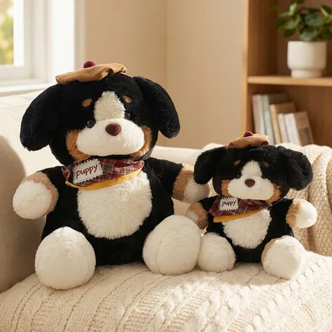 Cute Stuffed Animal Plush Toy Cute Otter Dachshund Cat Dog Hugging Pillow Soft Companion Birthday Gift