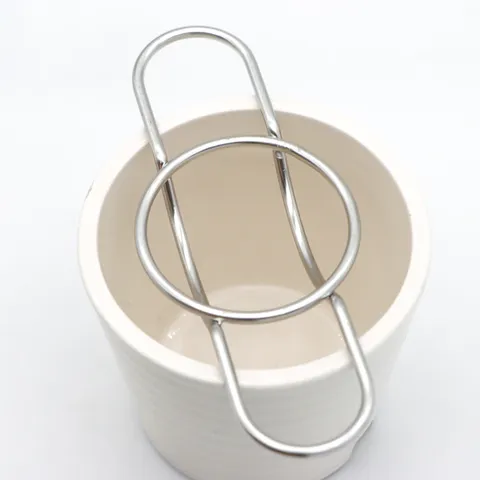 Stainless Steel Funnel Stand Kitchen Oil Filter Rack Metal Holder For Coffee Cup Home Commercial Modern Minimalist