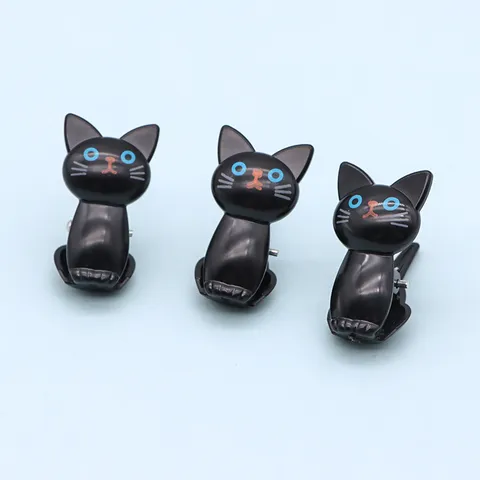 Cute Cartoon Cat Plastic Clip Multi-Functional Food Sealing Clip Office Memo Photo Holder Desktop Stationery Clip