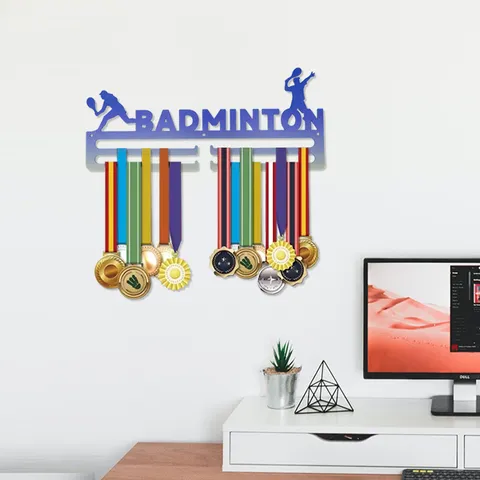 Metal Medal Display Hanger Marathon Sports Running Award Holder Medal Rack Wall Decor For Office Home