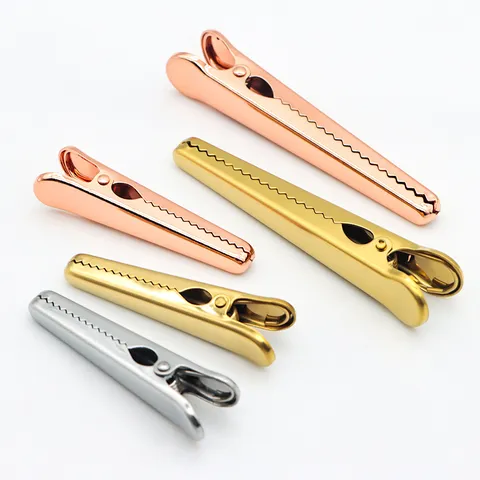 Stainless Steel Sealing Clip Metal Food Bag Clip Kitchen Sealing Clamp Heavy Duty Snack Bag Sealer Metal Clamp