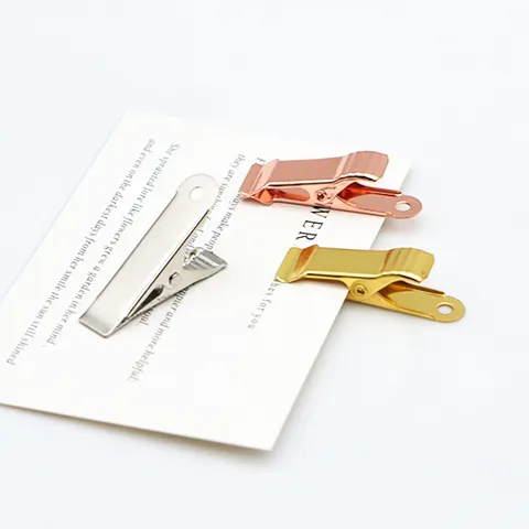 Zware Metalen Krokodillenklem Bulldog Klem Draad Display Klem Kantoor Inbindklem Metalen Klem Kantoorartikelen