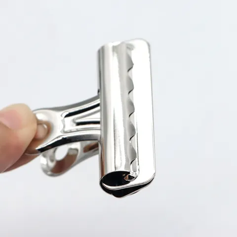 Silver Metal Binder Clips Heavy Duty Long Tail Paper Clamps Document Clips For School Office