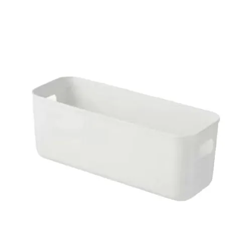Moderne Plastik Aufbewahrungsbox Desktop Organizer Rechteckig Kosmetik Behälter Büro Aufbewahrungskorb