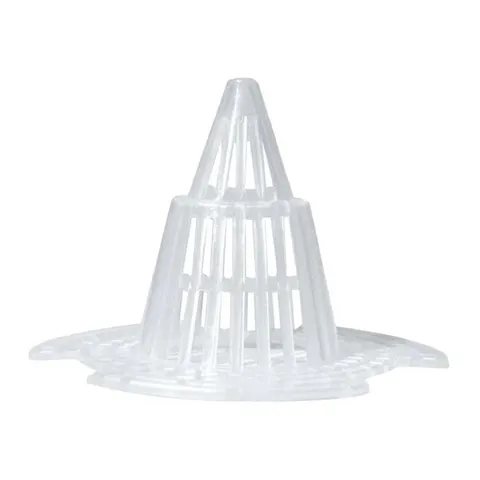Transparent Kunststoff Blumentopf Drainage Netzmatte Konisch Atmungsaktiv Wurzelfäule Verhindern Garten Topf Filter Netto Werkzeug