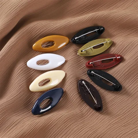 Bunte Kunststoff Hohle Sicherheitsnadeln Hijab Pins Schal Clips Anti-Blend Brosche Pins Für Damen Kleidung Zubehör