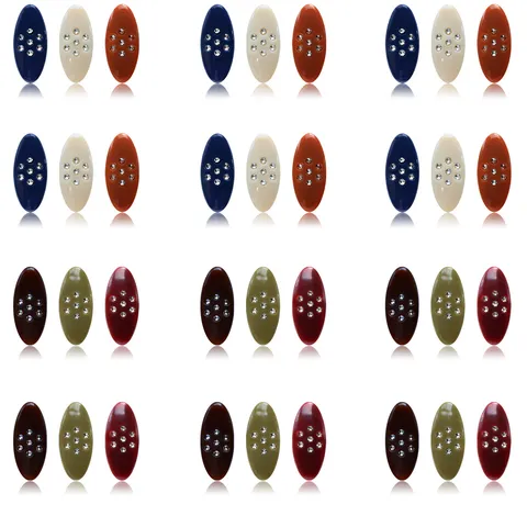 Plastik Strass Sicherheitsnadeln Anti Blendung Schal Schnalle Broschen Hijab Nadeln Dekorative Broschen Für Damen