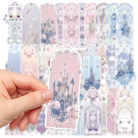 Dream Castle Bookmarks Cute Cartoon Hollow Vintage Journal Reading Page Markers Book Decor Stationery Gift