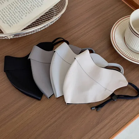Outdoor Spurlos 3D Stereo Radfahren Atmungsaktive Gesichtsmaske UV-Schutz Nylon Vielseitige Staubdichte Tägliche Maske