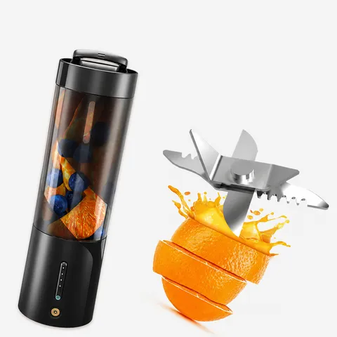 Portable Electric Juicer Cup Mini USB Charging Fruit Blender Kitchen Smoothie Maker Personal Juice Extractor Bottle