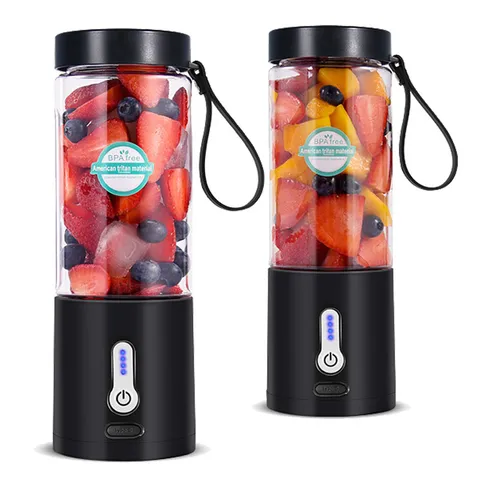 Tazza Spremifrutta Elettrica Portatile Mini Frullatore per Frutta Domestico USB Ricaricabile