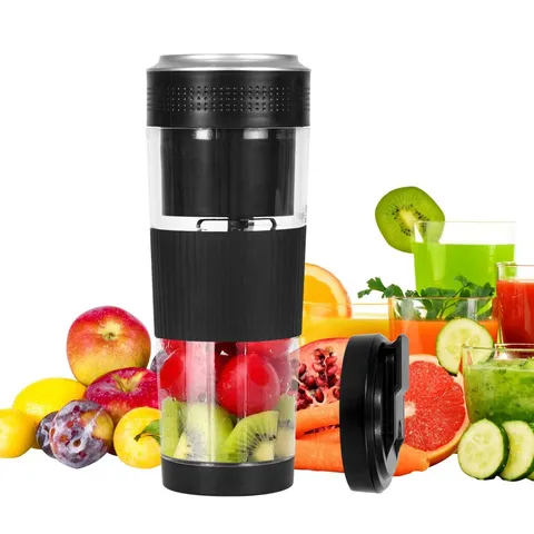 Macchina Spremiagrumi Elettrica Portatile USB Ricaricabile Frullatore di Frutta Smoothie Maker Elettrodomestico da Cucina