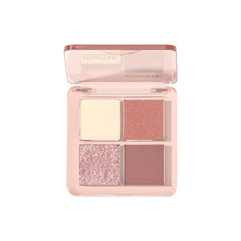 Four Color Eyeshadow Palette Matte Shimmer Sparkle Nude Eye Makeup Long Lasting Cosmetics Eyeshadow Compact