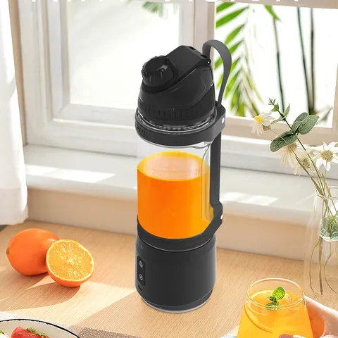 Tragbarer Elektrischer Entsafter Becher Kabelloser Mixer Fruchtmixer USB Wiederaufladbar Smoothie Maker Küchengerät Für Zuhause Outdoor