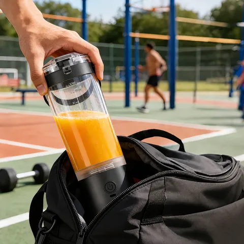 Portable Electric Juicer Cup USB Rechargeable Personal Size Blender Waterproof Smoothie Maker Fruit Juice Extractor
